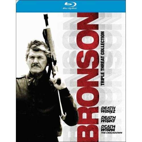 Cover for Bronson Triple Threat Collection (Blu-ray) [Widescreen edition] (2014)