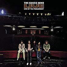 Cover for The Guess Who · Live At The Paramount (CD)