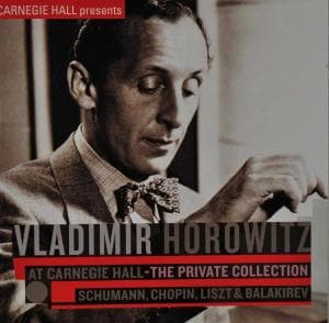 Vladimir Horowitz at Carnegie Hall - Vladimir Horowitz - Music - SONY MUSIC - 0886975481224 - January 5, 2010