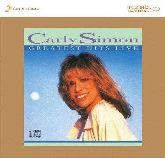 Cover for Carly Simon · Greatest Hits Live (HDCD) [Limited Numbered edition] (2014)