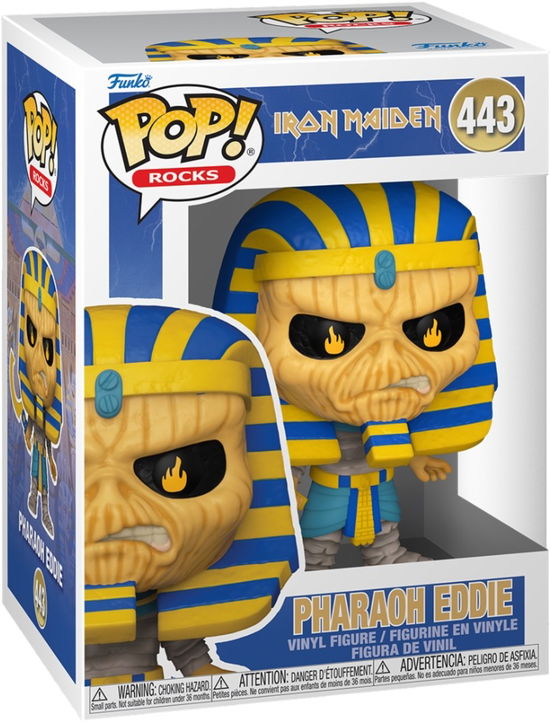 Cover for Pop Rocks Iron Maiden · Funko Pop Rocks Iron Maiden Pharoah 40th (Funko POP!) (2024)