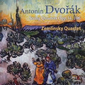 Cover for Zemlinsky Quartet · Streichquartette Op.34 &amp; Op.106 (CD) (2012)