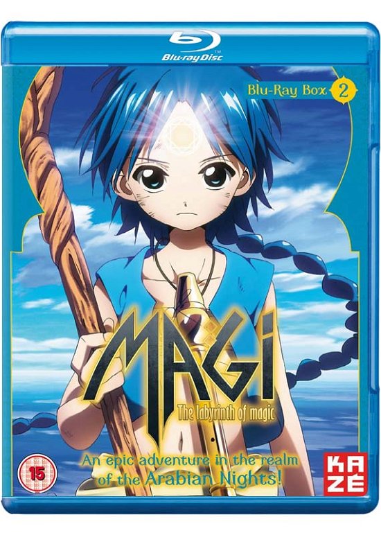 Series 1 - Part 2 - Magi The Labyrinth Of Magic - Film - MANGA ENTERTAINMENT - 3700091028224 - 12. maj 2014