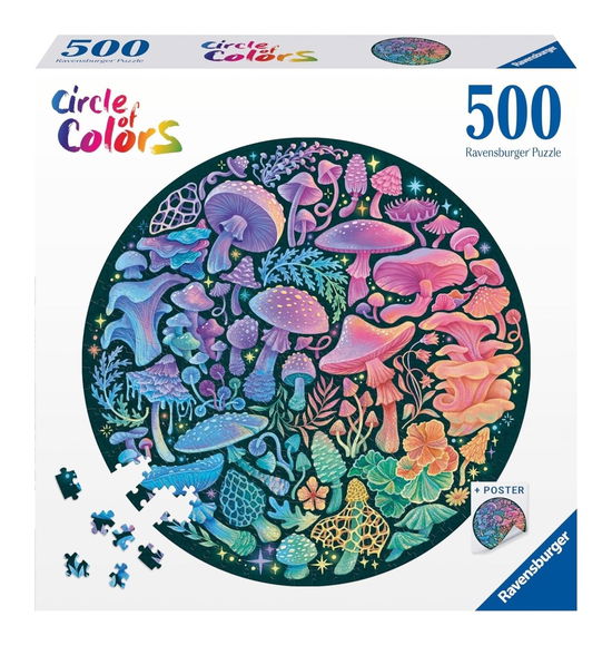 Cover for Ravensburger · Legpuzzel Circle of Colors Paddenstoellen 500st. (Leketøy) (2025)