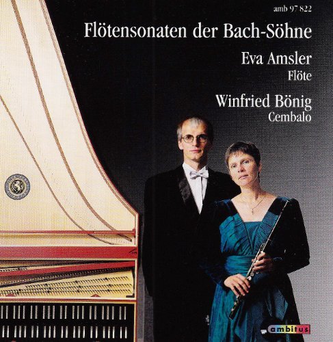 Cover for C.P.E. Bach · Floetensonaten Der Soehne (CD) (1995)