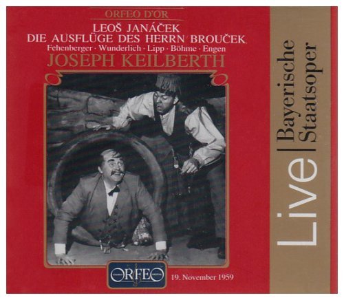 Excursions of Mr Broucek - Janacek / Wunderlich / Keilberth - Musik - ORFEO - 4011790354224 - 6. marts 1995