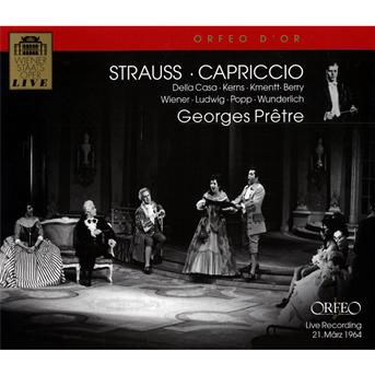 Capriccio - Richard Strauss - Música - ORFEO - 4011790734224 - 11 de agosto de 2008