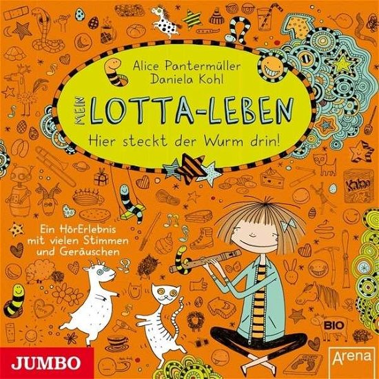 Cover for Katinka Kultscher · Mein Lotta-leben: Hier Steckt Der Wurm Drin! (3.) (CD) (2013)
