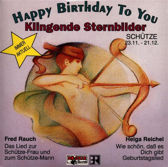 Cover for Schütze Happy Birthday · Klingende Sternbilder (SCD) (1994)