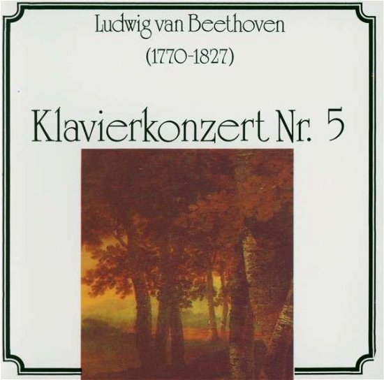 Cover for Beethoven / Pesek / Slowakische State Phil · Piano Cto No 5 (CD) (1995)