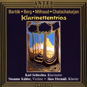 Cover for Bartok / Schlechta / Kaldor / Hernandi · Klarinettentrios (CD) (1996)