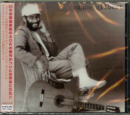 Cover for Vance Gilbert · Here I`m Waiting (Ltd) &lt;limited&gt; (CD) [Japan Import edition] (2013)