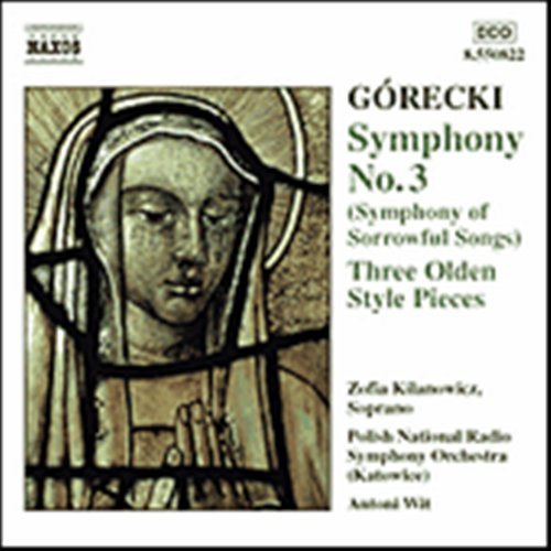 Symphony No.3, 3 Olden - H. Gorecki - Musikk - NAXOS - 4891030508224 - 19. september 1994