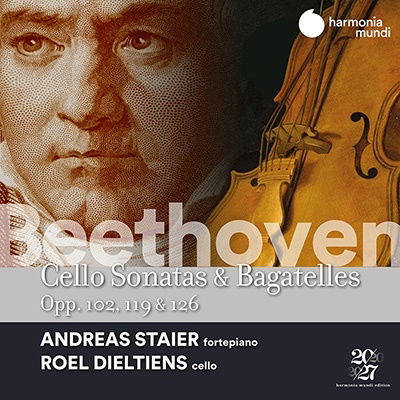 Beethoven: Cello Sonatas Nos.4&5.bagattelles Op.119 & Op.126 - Andreas Staier - Music - KING INTERNATIONAL INC. - 4909346029224 - July 17, 2022