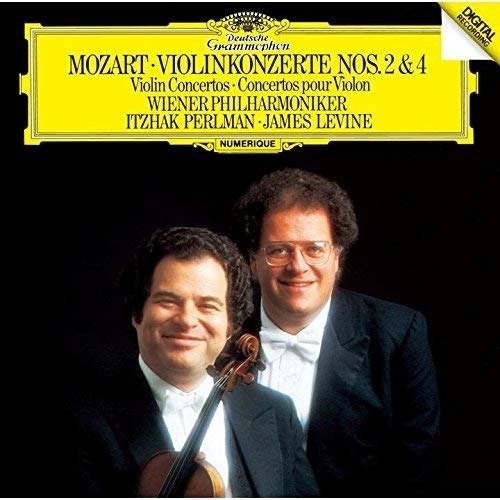 Cover for Itzhak Perlman · Mozart: Violin Concertos Nos 2 &amp; 4 (CD) (2015)