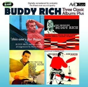 Cover for Buddy Rich · Three Classic Albums Plus (The Wailing Buddy Rich / The Swinging Buddy Rich / This Ones For Basie) (CD) (2012)