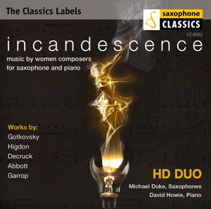 Incandescence - Duke / Howie / Still - Music - CLARINET CLASSICS - 5023581400224 - 2013