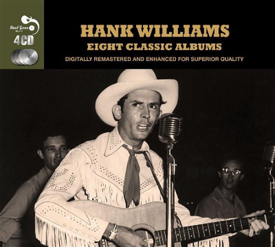 8 Classic Albums - Hank Williams - Musik - REAL GONE MUSIC - 5036408138224 - 4. Juni 2013