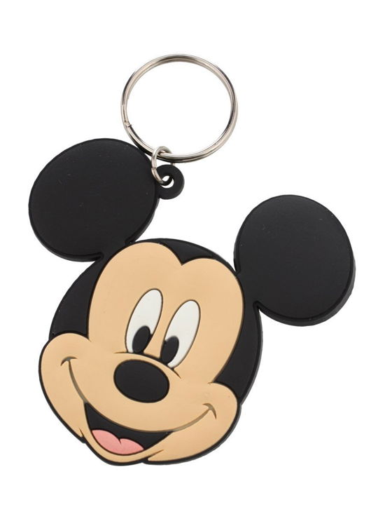 DISNEY - Rubber Keyring - Mickey Mouse Head - Disney - Merchandise -  - 5050293383224 - 7. februar 2019