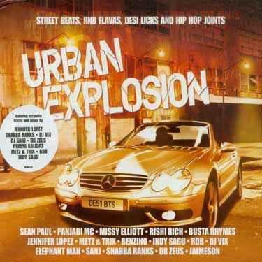 Cover for Vv.Aa. · Urban Explosion (CD) (2003)