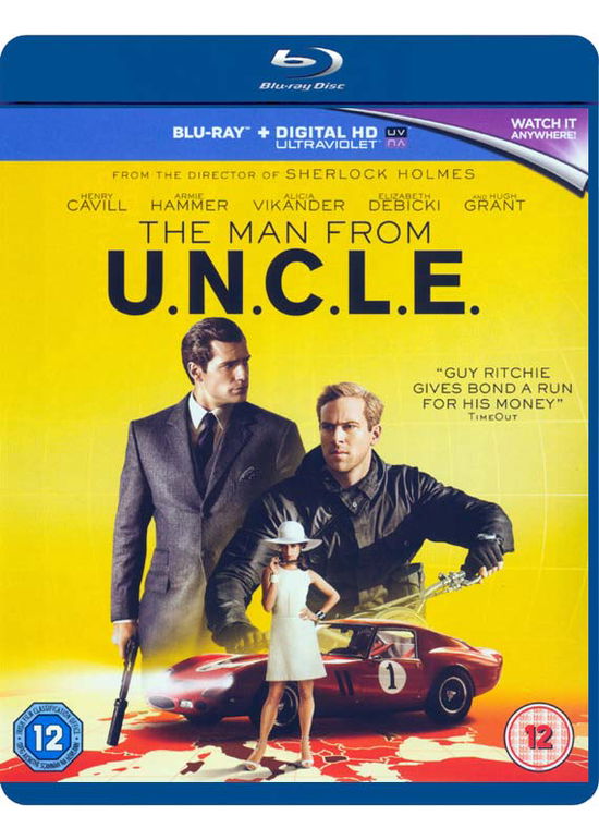 Cover for The Man from U.n.c.l.e. (Blu-r · The Man From UNCLE (aka U.N.C.L.E) (2015) (Blu-Ray) (2015)