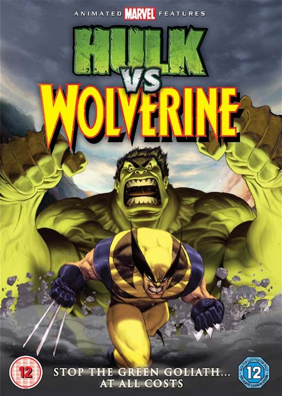Cover for Hulk vs. Wolverine · Hulk vs Wolverine (DVD) (2013)