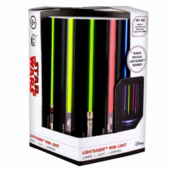Star Wars: Lightsaber Mini Light (Lampada) - Star Wars - Koopwaar - Paladone - 5055964710224 - 