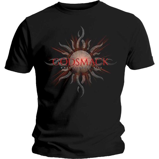 Godsmack Unisex Tee: When Legends Rise - Godsmack - Merchandise -  - 5056170639224 - 