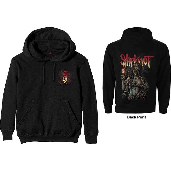Slipknot Unisex Pullover Hoodie: Burn Me Away (Back Print) - Slipknot - Marchandise -  - 5056170671224 - 