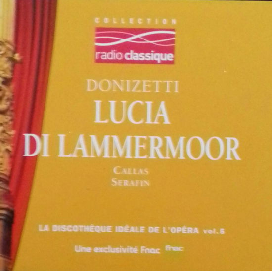 Cover for Donizetti · Lucia Di Lammermoor -extraits- (CD)