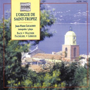 Cover for Lecaudey J.P. · Orgue de Saint Tropez Pavane Klassisk (CD) (2000)