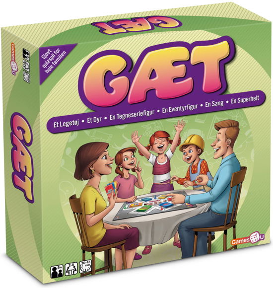 Cover for GÆT brætspil (GAME) (2019)