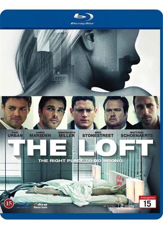 Cover for Karl Urban / James Marsden / Wentworth Miller / Eric Stonestreet / Matthias Schoenaerts / Isabel Lucas / Rachel Taylor · The Loft (Blu-ray) (2015)