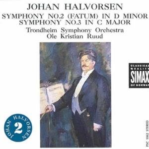 Symphonies 2 & 3 - Halvorsen / Ruud / Thso - Musique - SIMAX - 7025560106224 - 1 mai 1990