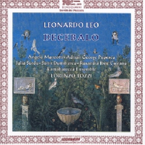 Cover for Leo / Manzotti / Romabarocca Ensemble / Tozzi · Decebalo (CD) (2006)