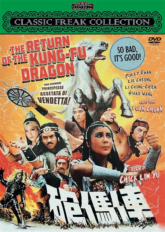 Cover for Chuan,Kwan,Cheung · Return Of The Kung-Fu Dragon (The) (DVD) (2020)