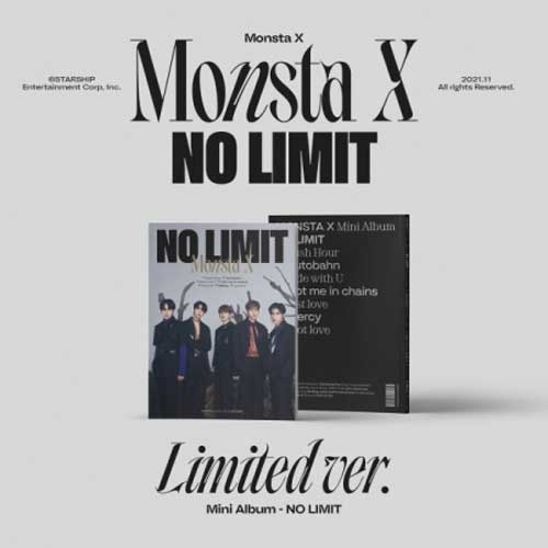 No Limit - Monsta X - Musiikki -  - 8804775250224 - sunnuntai 28. marraskuuta 2021