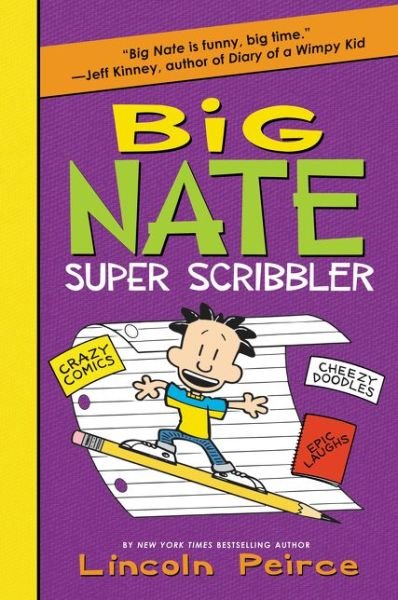 Big Nate Super Scribbler - Big Nate Activity Book - Lincoln Peirce - Książki - HarperCollins - 9780062349224 - 7 lipca 2015