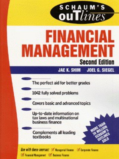 Cover for Shim · Schaum's Outline of Financial Management (Paperback Book) (1998)