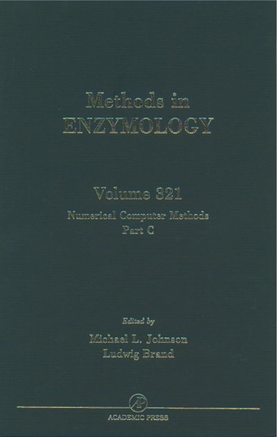 Cover for Johnson · Numerical Computer Methods, Part C - Methods in Enzymology (Inbunden Bok) (2000)