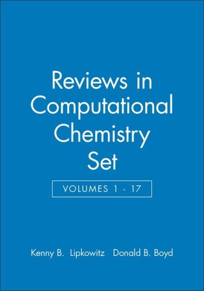 Cover for KB Lipkowitz · Reviews in Computational Chemistry, Volumes 1 - 17 Set - Reviews in Computational Chemistry (Innbunden bok) (2002)
