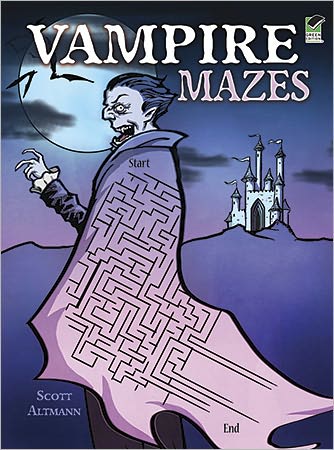 Cover for Scott Altmann · Vampire Mazes - Dover Children's Activity Books (Paperback Book) (2011)