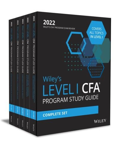 Cover for Wiley · Wiley's Level I CFA Program Study Guide 2022: Complete Set (Paperback Book) (2021)