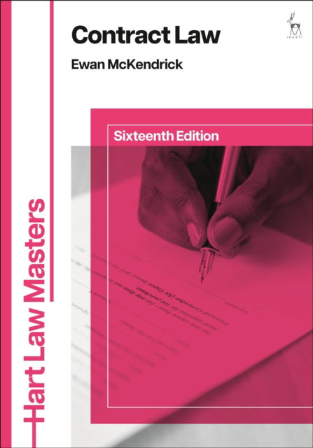 Cover for McKendrick, Ewan (University of Oxford, UK) · Contract Law - Hart Law Masters (Hardcover Book) (2025)