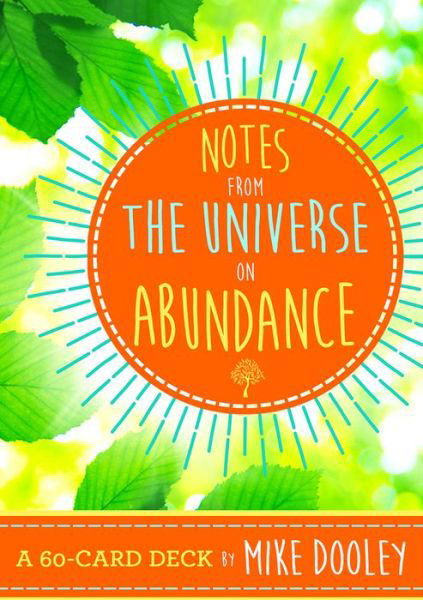 Cover for Mike Dooley · Notes from the Universe on Abundance: A 60-Card Deck (Flashcards) (2016)