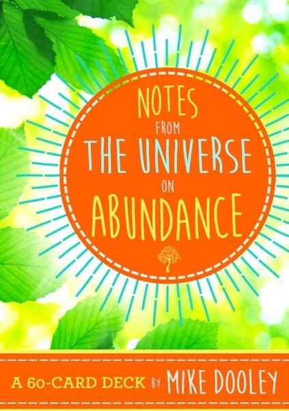 Cover for Mike Dooley · Notes from the Universe on Abundance: A 60-Card Deck (Flashcards) (2016)