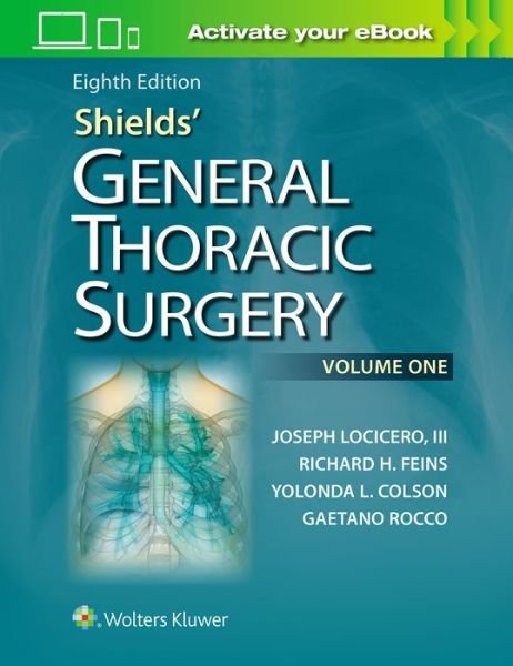 Cover for Joseph LoCicero · Shields' General Thoracic Surgery (Hardcover Book) (2018)