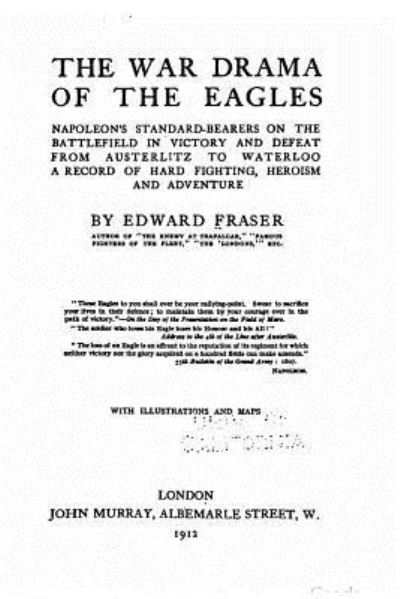 Cover for Edward Fraser · The War Drama of the Eagles (Paperback Book) (2016)