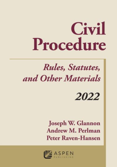 Cover for Wolters Kluwer Law &amp; Business · Civil Procedure (Paperback Book) (2022)