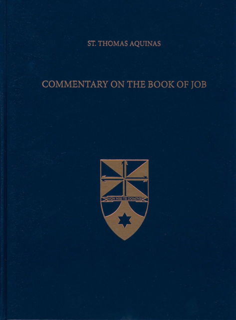 Cover for Thomas Aquinas · Commentary on the Book of Job - Latin-English Opera Omnia (Hardcover Book) (2018)